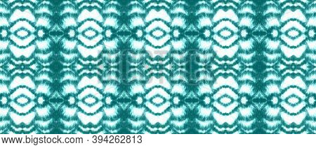 Seamless Snake Skin Pattern. Jungle Safari Illustration. Vintage Blue And White. Serpent Leather Wil
