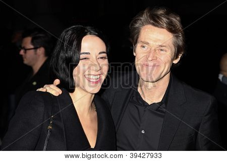 NEW YORK, NY - 26 Kasım: Giada Colagrande ve Willem Dafoe katılır IFP'ın 22 yıllık Gotham ben