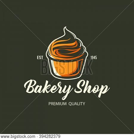 Bakery Logo Design Template For Business. Reastaurant Logo Template
