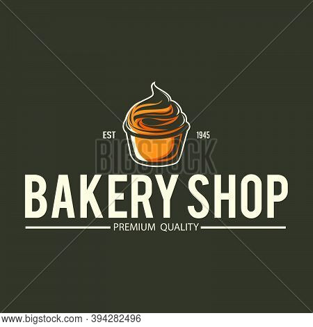Bakery Logo Design Template For Business. Reastaurant Logo Template