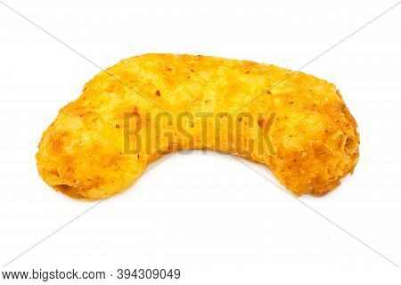 Peanut Flip, Close Up Of Snack On White Background