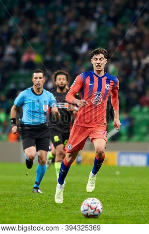Krasnodar, Russia - October 28, 2020: Kai Havertz Of Chelsea Fc In Action During The Uefa Champions 