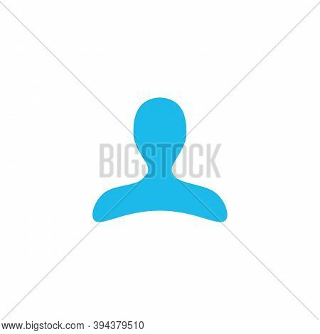 Vector User Icon, Social Person Icon, Account Symbol For Your Web Site Design, Logo, App, Ui. Stock 