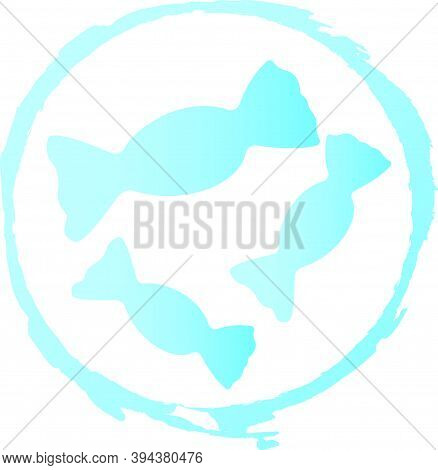 Candy Lollipop, Unhealthy Sweet Food, Chocolate Products Icon And Logo Cartoon Gradient Vector Illus