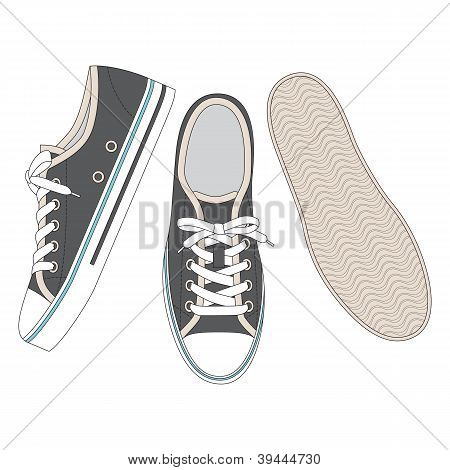 Grey Sneakers
