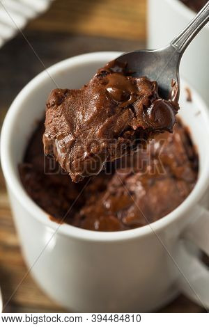 Homemade Chocolate Microwave Mug Brownie