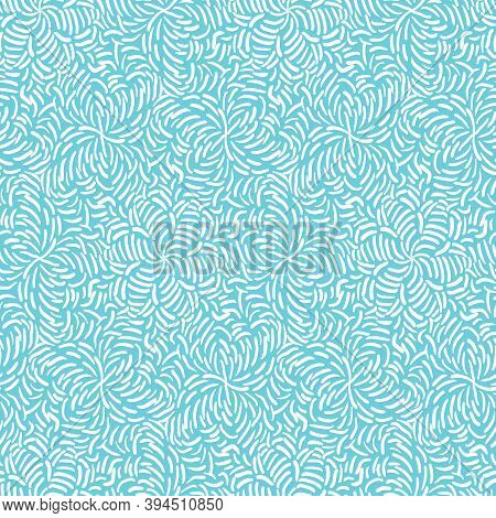 Abstract Winter Ornament Seamless Vector Pattern. Surface Print Design For Fabrics, Backgrounds, Sta