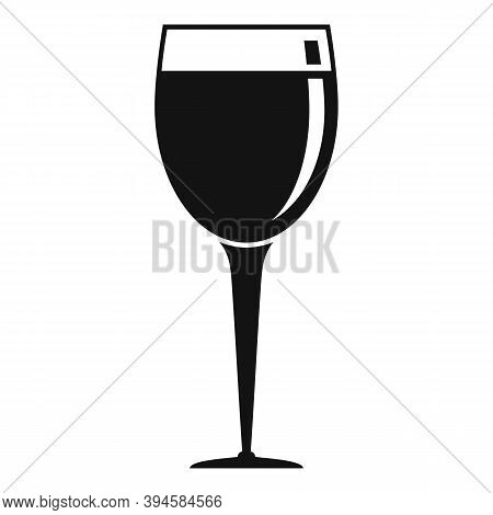 Merlot Wineglass Icon. Simple Illustration Of Merlot Wineglass Vector Icon For Web Design Isolated O