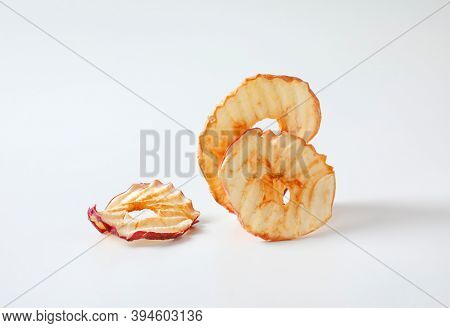 Apple chips (dried thin apple slices)