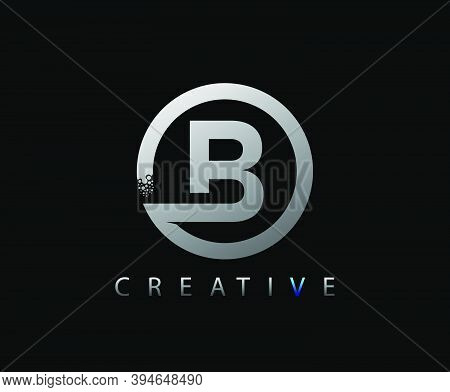 Letter B Digital Network , Technology And Digital Abstract Line Network Circuit Vector Logo. .