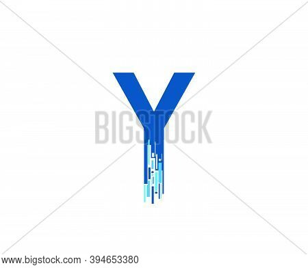 Letter Y Digital Network , Technology And Digital Abstract Line Y Network Circuit Vector Logo. .