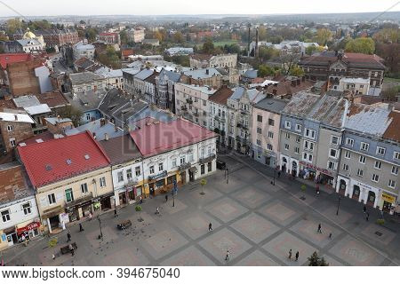 Drohobych, Ukraine - May 29, 2020: Panorama Of The Ancient City From A Height