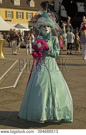 Ludwigsburg, Germany, 10 September 2016. Venice Carnival In Ludwigsburg, Germany.