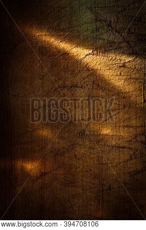 Blurred Texture Background Of Old Wooden Board. Abstract Ancient Background. Vintage Abstract Wood B
