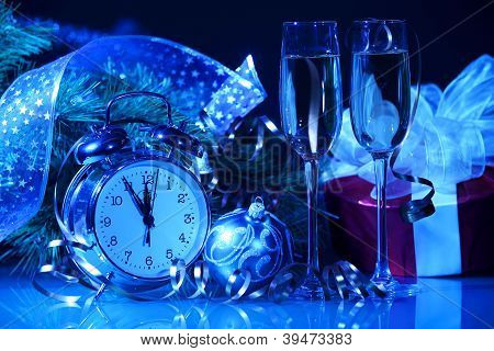 glas champagne