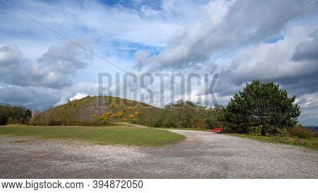 Landscape On Top Of Haniel Tip Close To Bottrop, Ruhr Metropolis, Germany