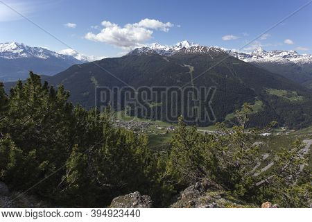 A View Of Bormio From Mountain