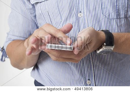 Woman Using Smart Phone