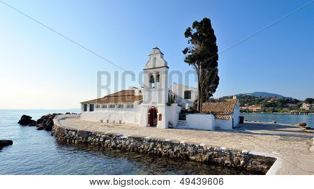 kleine Kirche in Corfu, Griechenland
