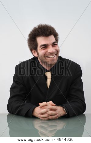 Sorridenti, uomo d'affari