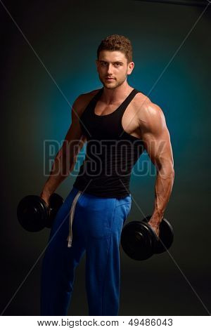 sportliche junge Mann portrait