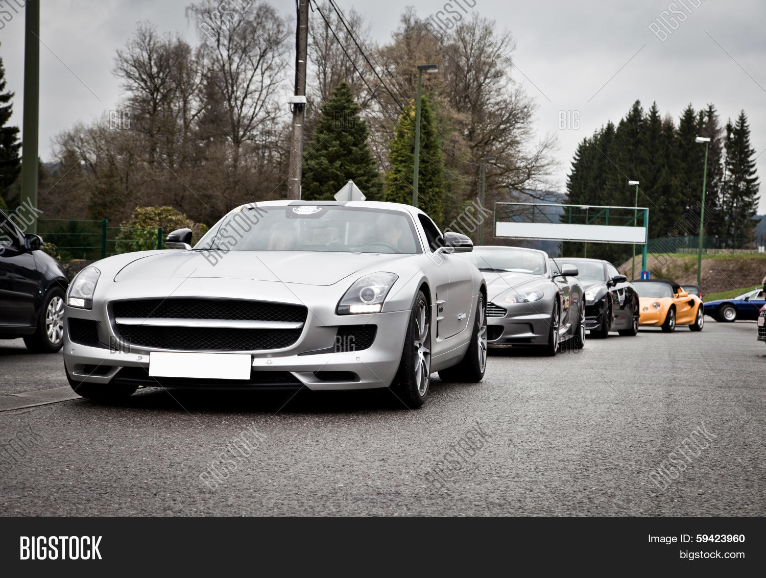 Sport Car Line Image Photo Free Trial Bigstock