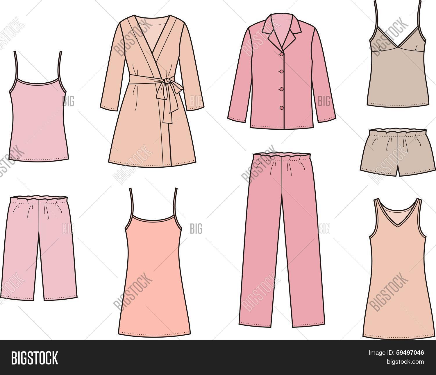 Sleepwear Vector & Photo (Free Trial) Bigstock