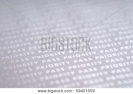 Priority Pass Card