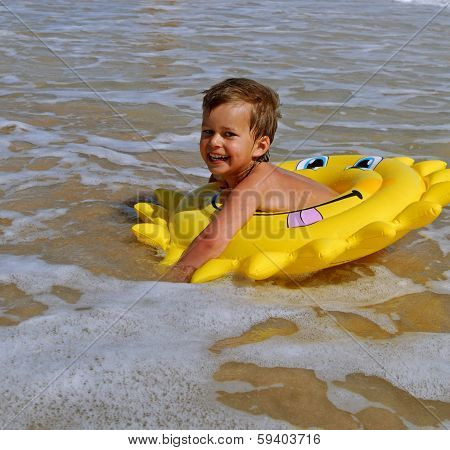 Child Swimming