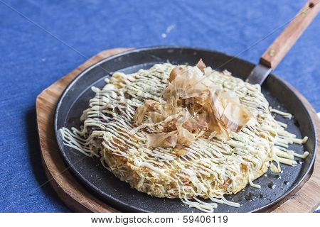 Japanese Pizza Okonomiyaki