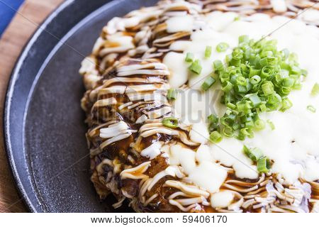 Japanese Pizza Okonomiyaki