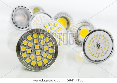 ,Various Sizes Of Led Chips For Gu10 And Mr16