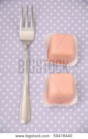 Punschkrapfen - German Petite Fours