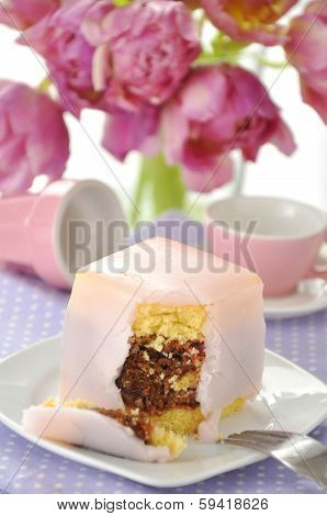 Punschkrapfen - German Petite Fours
