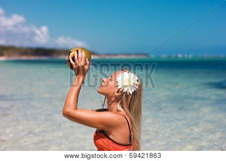Coconut refreshing