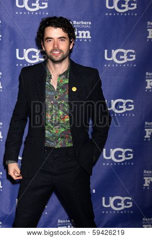 SANTA BARBARA - FEB 1:  Nicholas Rutherford at the SBIFF Honors Cate Blanchett as Performer of the Year at Arlington Theater on February 1, 2014 in Santa Barbara, CA