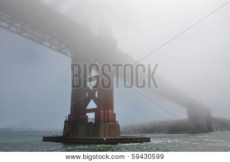 Golden Gate In The Myst, San Francisco Ca
