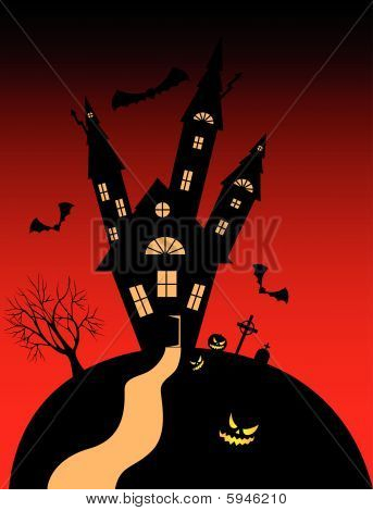 Halloween hrad