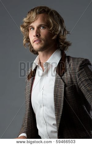 Handsome Caucasian Man