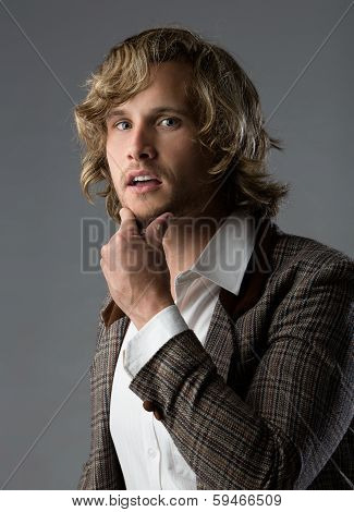 Handsome Caucasian Man