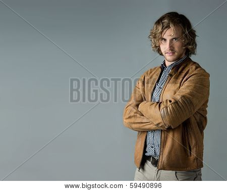Handsome Caucasian Man