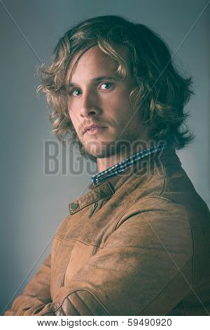 Handsome Caucasian Man