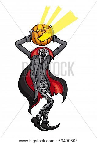 Halloween Headless Pumpkin Jack