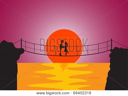 Sunset Kiss
