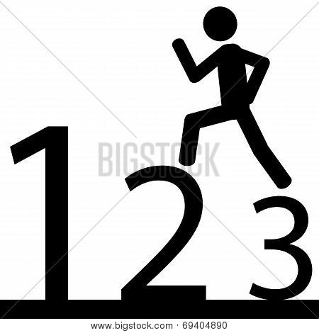 Run to number one
