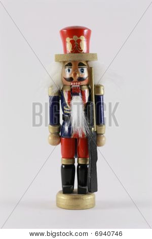 Wooden Soldier Statuette