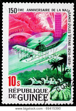 Post Stamp From Guinea