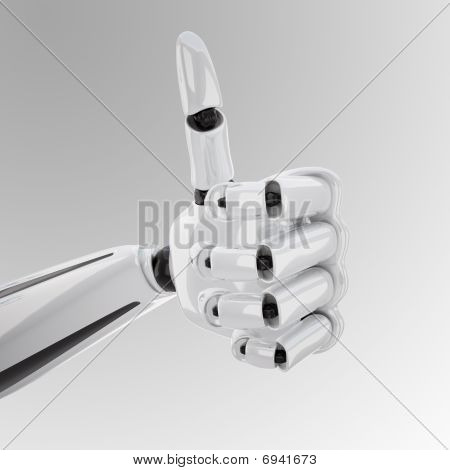 Başparmak ile 3D Robotik el
