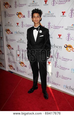 LOS ANGELES - AUG 1:  Xolo Mariduena at the Imagen Awards at the Beverly Hilton Hotel on August 1, 2014 in Los Angeles, CA