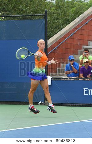 Svetlana Kuznetsova from Russia during  US Open 2013 third round match